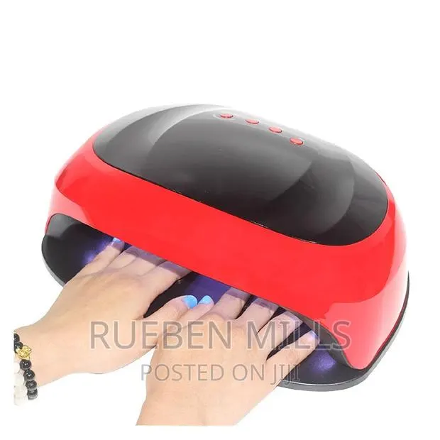 Red and Black 4 Timers Settings Sun T2 Two Hands Nail Dryer · Photo 1