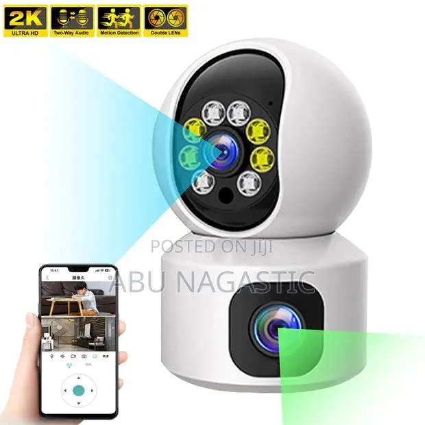 Dual Lens 4MP PTZ Smart Home 360° Camera · Photo 1