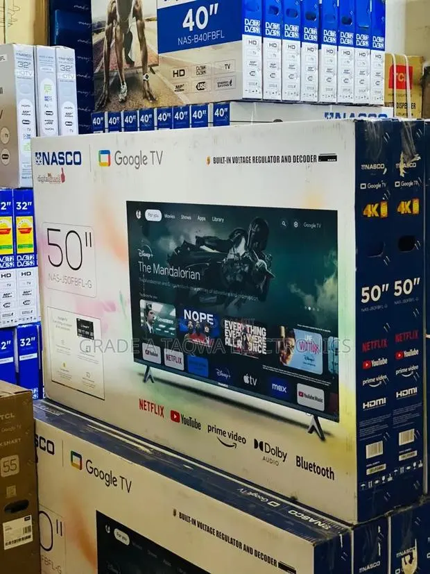 Edge Less Designed Nasco 50-Inch Smart Google Tv · Photo 1