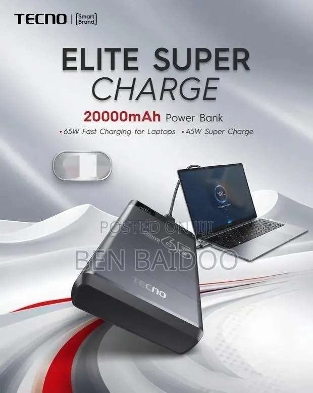 Tecno Powerbank(Laptop and Phone Charger) · Photo 1