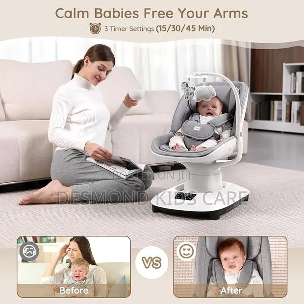 The Mastela Deluxe Multi-Motion Baby Cradle Is a Versatile 3-in-1 · Photo 2