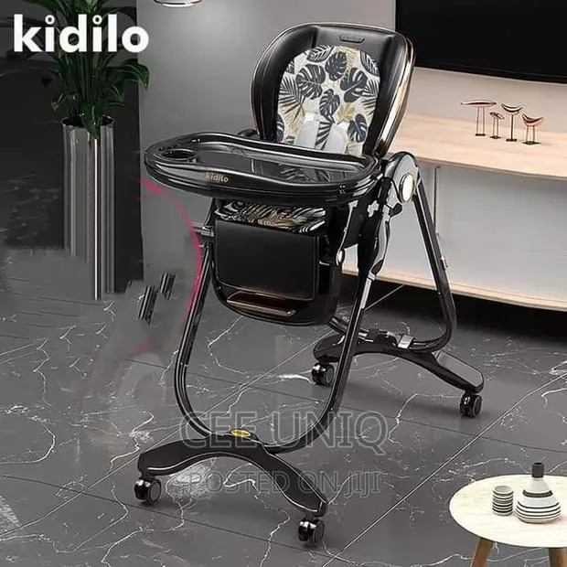 Kidilo Baby Adjustable Wheeler High Chair · Photo 1