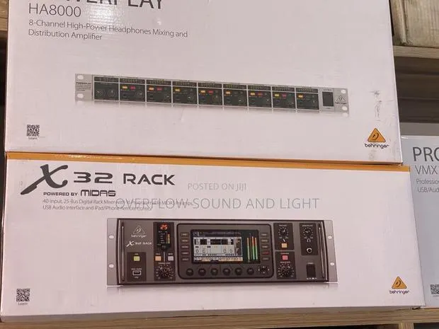 Behringer X32 Rack 40-Channel Rackmount Digital Mixer · Photo 1