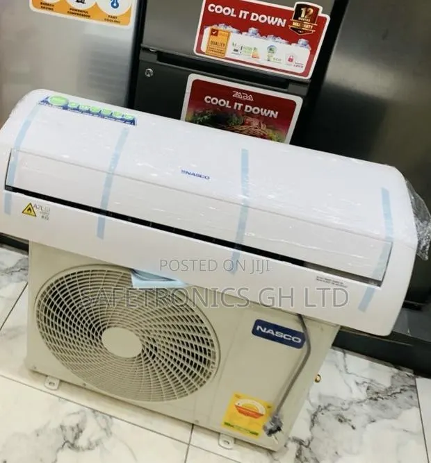 Just Purchase Nasco 2.5hp Split Ac R410 Gas [Nas -K24blanc-R410] · Photo 1