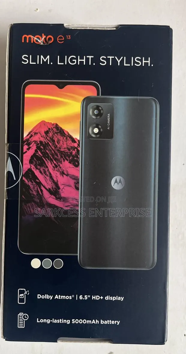 New Motorola Moto E13 64 GB Black · Photo 1