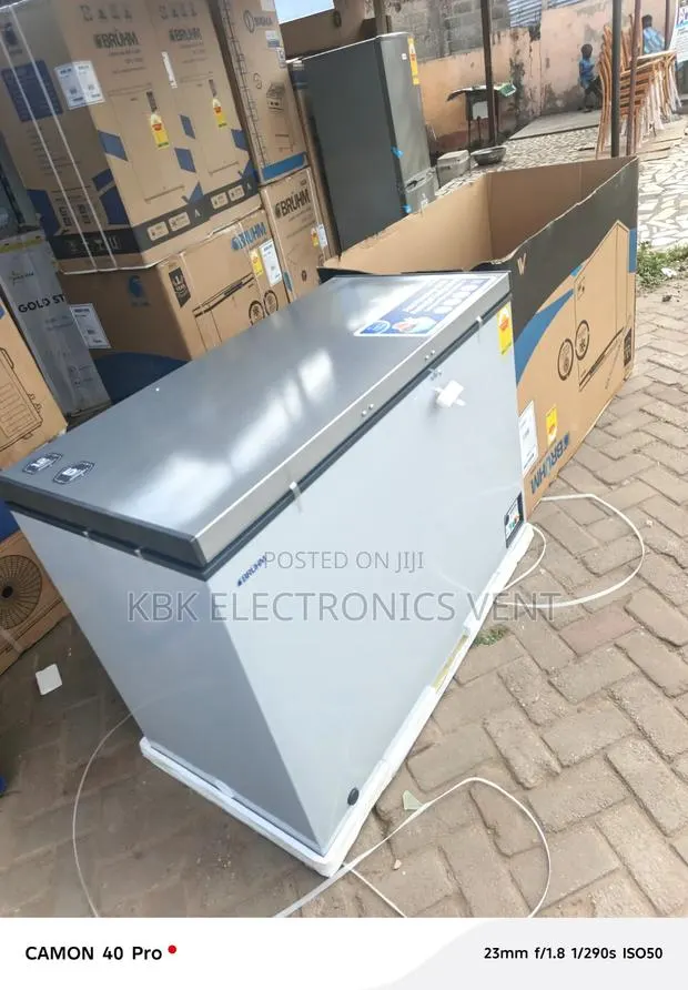 Bruhm 250Liter Chest Freezer Single Door With Glass · Photo 1