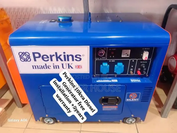 Power Manager Perkins Diesel Generator 10kva Silent · Photo 1