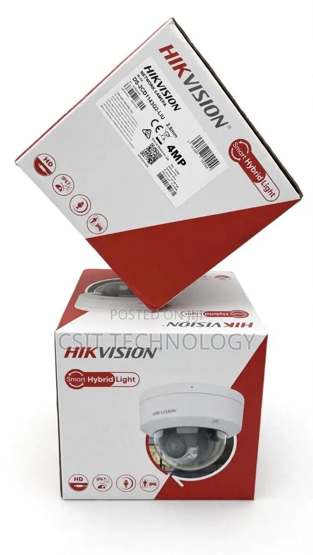 4mp Smart Hybrid Light Ip Camera(DS-2cd1143g2-Liu)