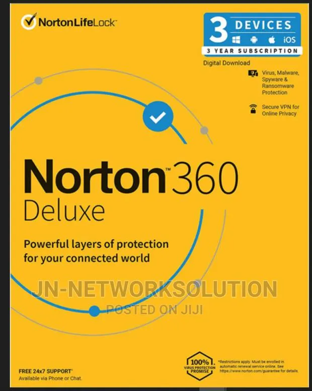 Norton 360 Deluxe 3 Devices 3 Year Windows/Mac/Android/Ios ( · Photo 1