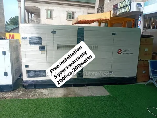 Non Stop Power 200kva Silent Diesel Generator · Photo 1