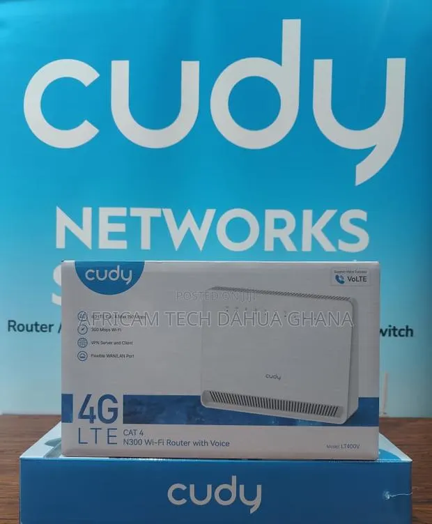 Cudy N300 Wi-Fi 4g Lte-Cat4 Volte Router · Photo 1