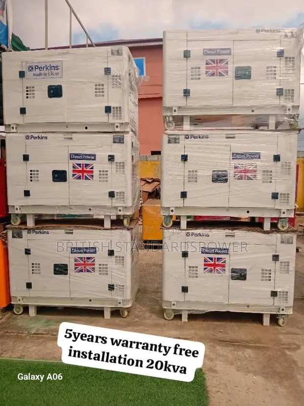 Powered Up 20kva Silent Diesel Generator Set · Photo 1