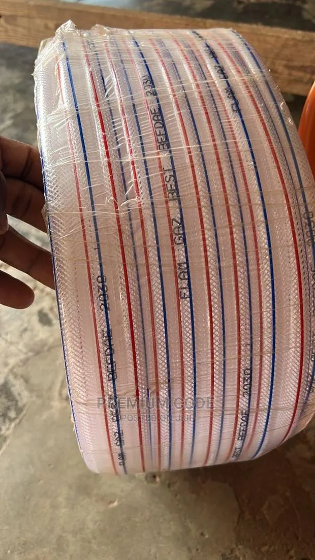 High Pressure Transparent Gas Hose, Yard · Photo 1