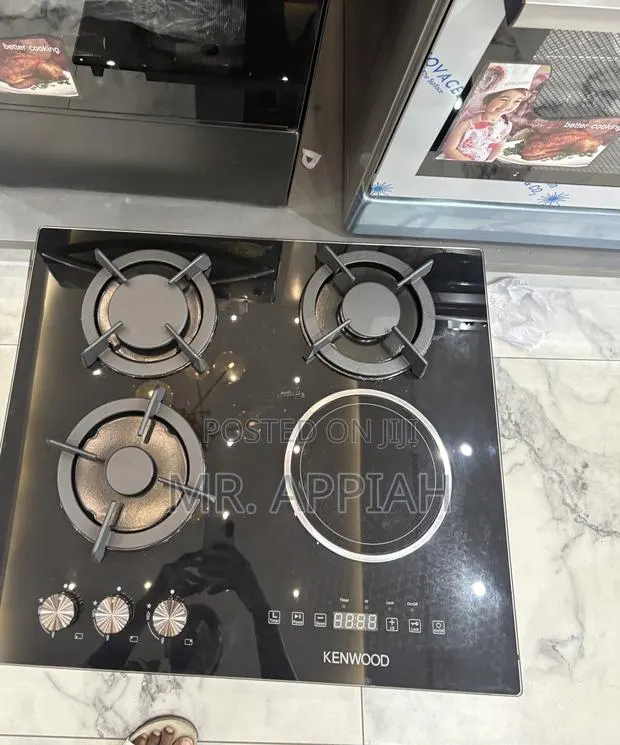 Super Durable Kenwood 60cm 3 + 1 Electric Hob(Tempered Glass) · Photo 1