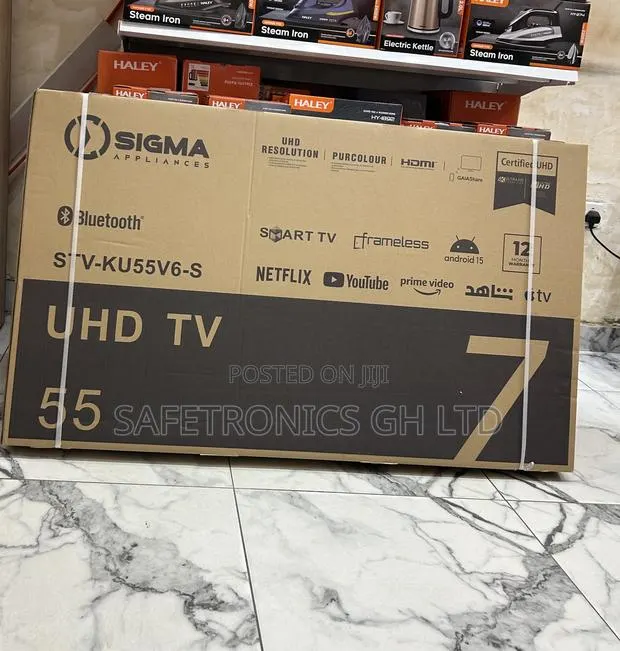 Affordable Smart 55 Inch Led Sigma Digital Satellite Android Tv · Photo 1