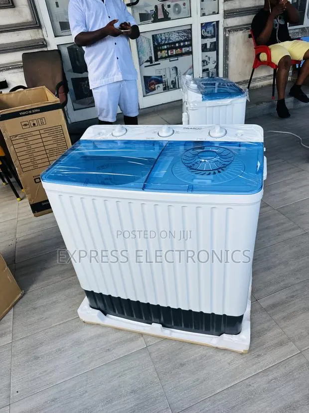 Pure Copper Motor Sleek Wm Topload Twintub Nasco 10kg · Photo 1