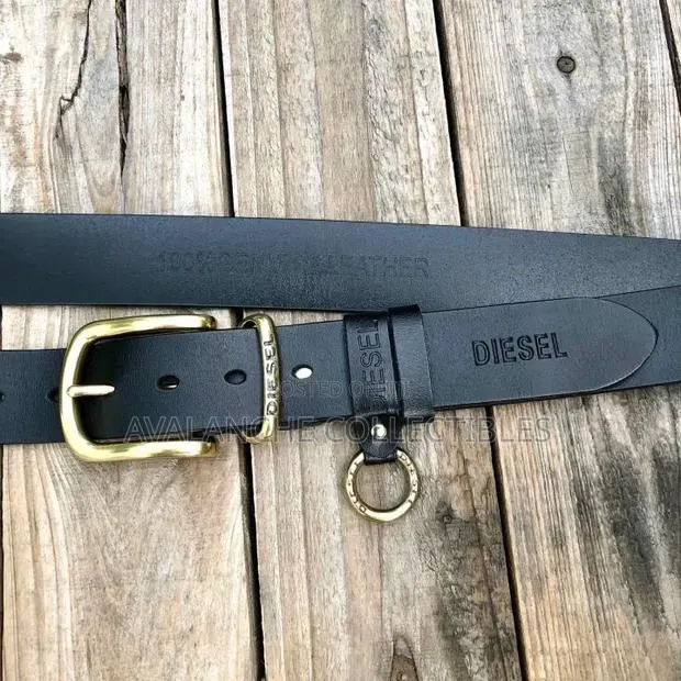 Diesel Vintage Men's Belts Available in Black and Brown · Photo 1