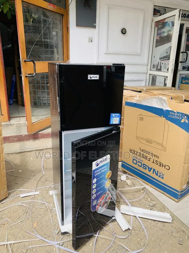 Ultra Modern Pearl 138L Double Door Refrigerator - PF-217T-2B · Photo 1