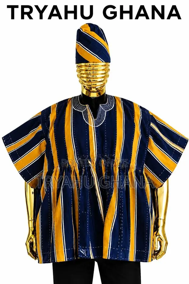 Men's Premium Hand-Sewn Fugu Smock for Sale at Tryahu · Photo 1