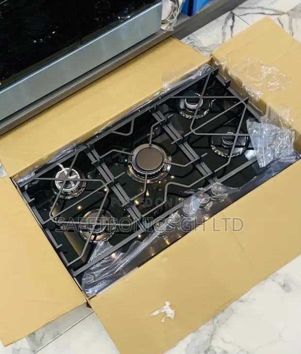 Fabulous New Kenwood 90cm Built-in Gas 5 Hob (Black · Photo 1