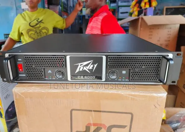 Peavey Cs 6000 Professional Power Amplifier · Photo 1
