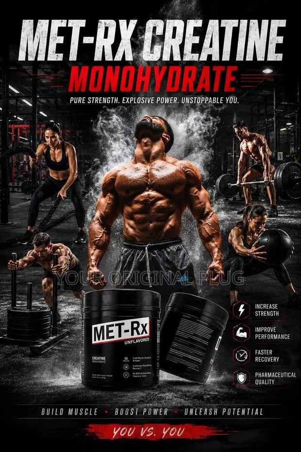 Met-rx Creatine Powder – Pure Power For Serious Results · Photo 1