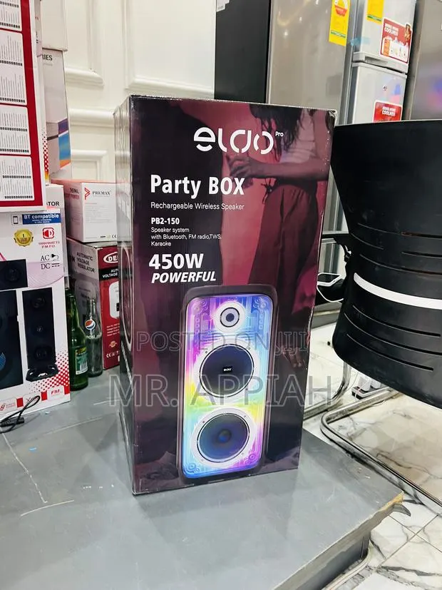 Quality Yet Affordable Eldo Pb2-150 Double 8" Wireless Speaker · Photo 1