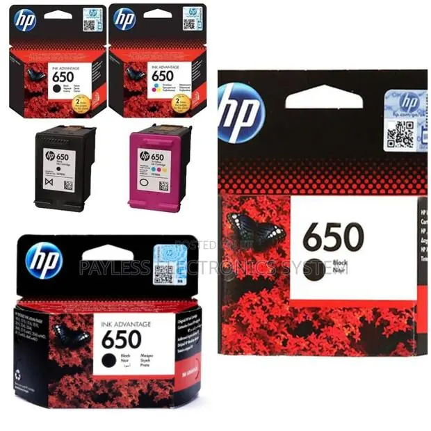 Hp 650 Original Ink Cartridge · Photo 1