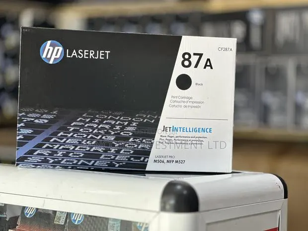 HP 87A Black Toner Cartridge