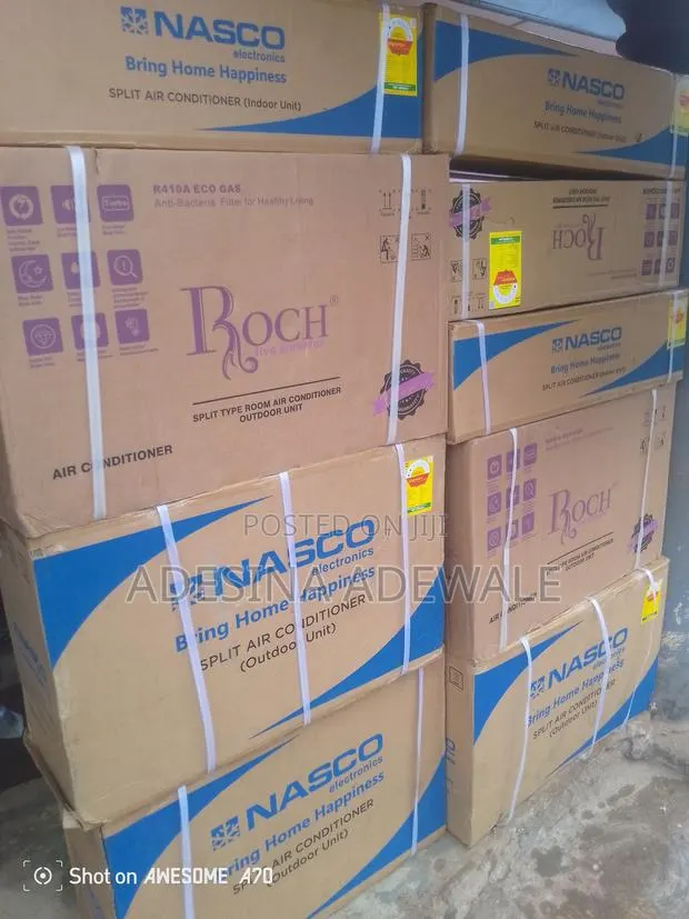 Brand New NASCO 1.5HP Split AC R410A Eco Gas – Box Fresh + Warranty · Photo 1