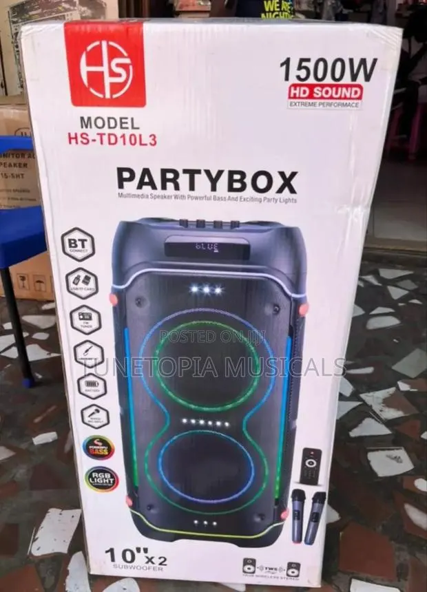 Hs Sound Bluetooth Speaker With 2microphone · Photo 1