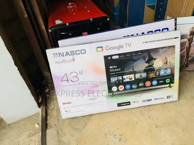 Get a New Nasco Smart Glossy 43”television · Photo 1