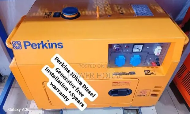 Future Flow Perkins Diesel Generator 10kva Silent · Photo 1