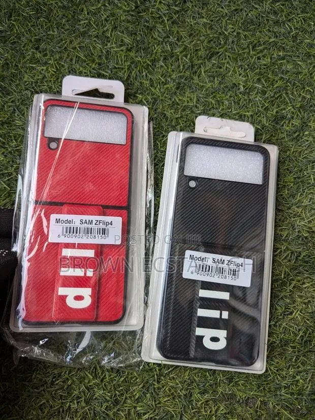 Z Flip 4 Case Carbon Fiber · Photo 1