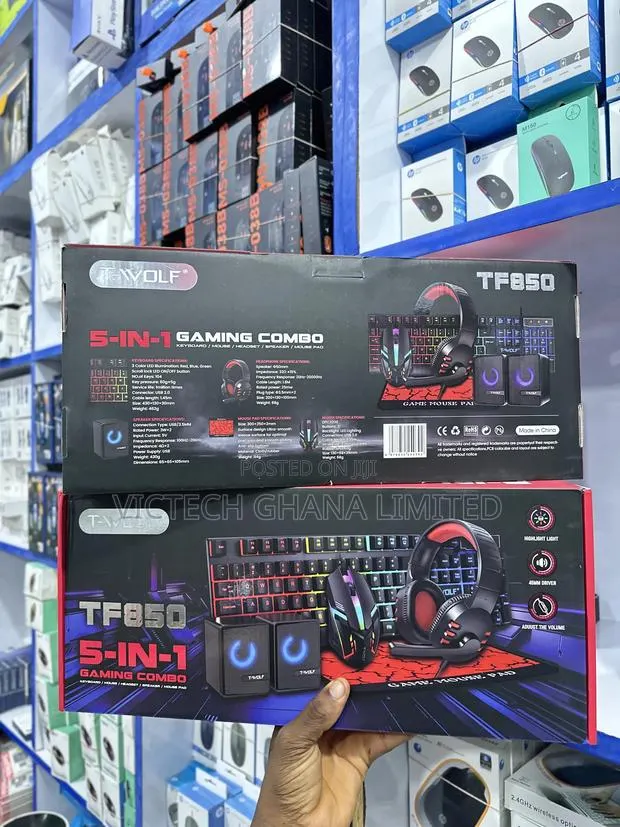 T-Wolf 5 in 1 Gaming Keyboard · Photo 1