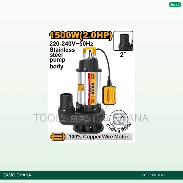 Sewage Submersible - Spdb150068 · Photo 1