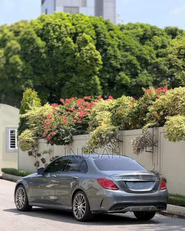 Mercedes-Benz C43 4Matic Sedan AWD (3.0L V6 9AM) 2017 Gray · Photo 1
