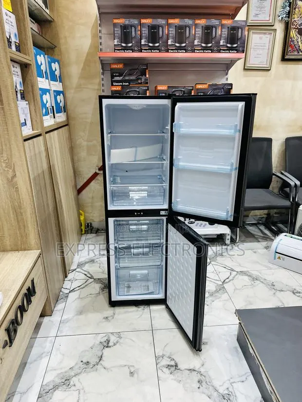 Long Lasting Grey Dark Color Double Door Fridge Nasco · Photo 1