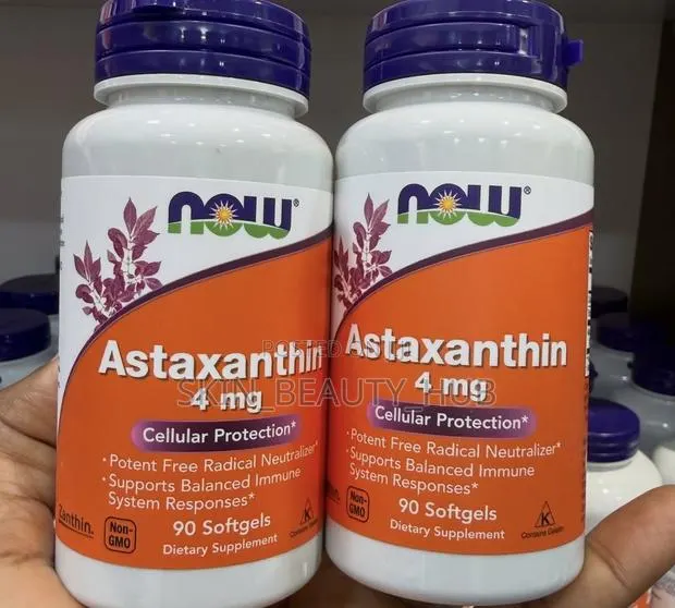 Now Astaxanthin 4 Mg 90 Softgels · Photo 1