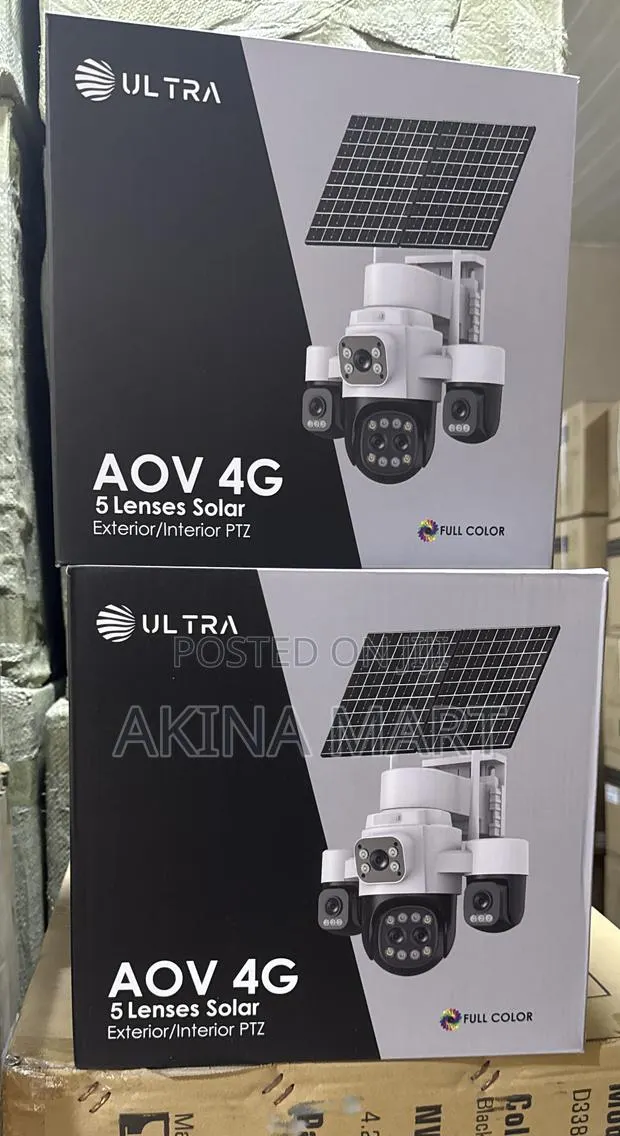 Hieasy 5lens Solar 4G Camera Five Lens 4g Solar Camera · Photo 1