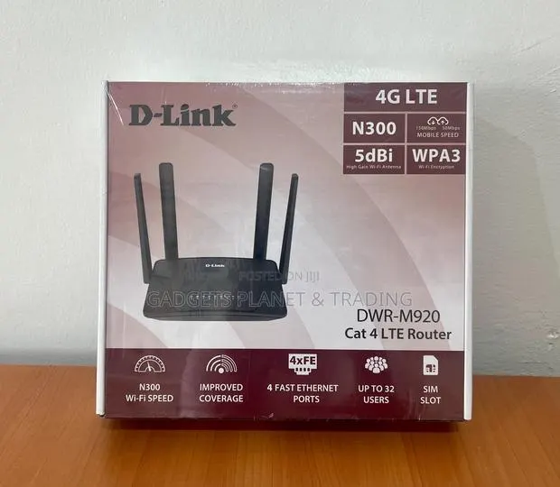 D-Link DWR-920 Wireless N300 4g Lte Universal Router - DWR-M920 · Photo 1