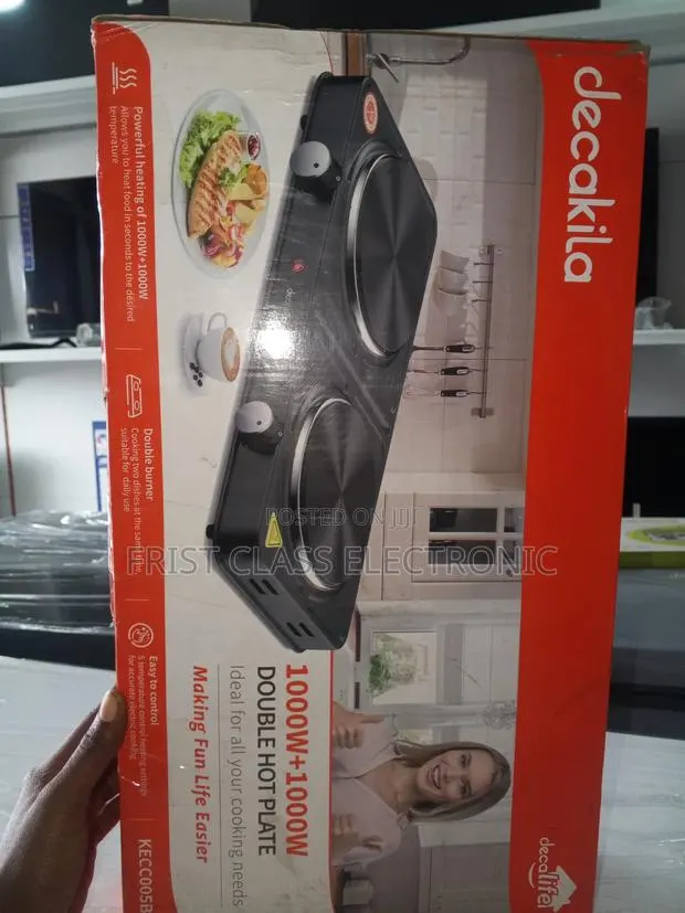 1000W+1000wDecakila Double Hot Plate · Photo 1