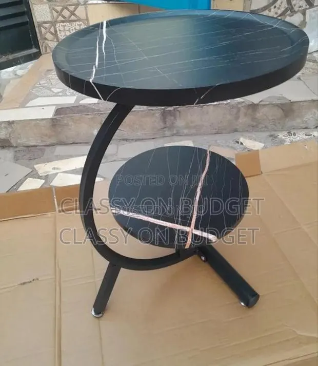 Round 2 Tier Bedside Coffee Table · Photo 1