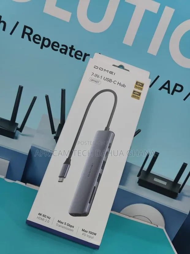 Cudy 7-in-1 Hdmi Sd/Tf USB-C Hub · Photo 1