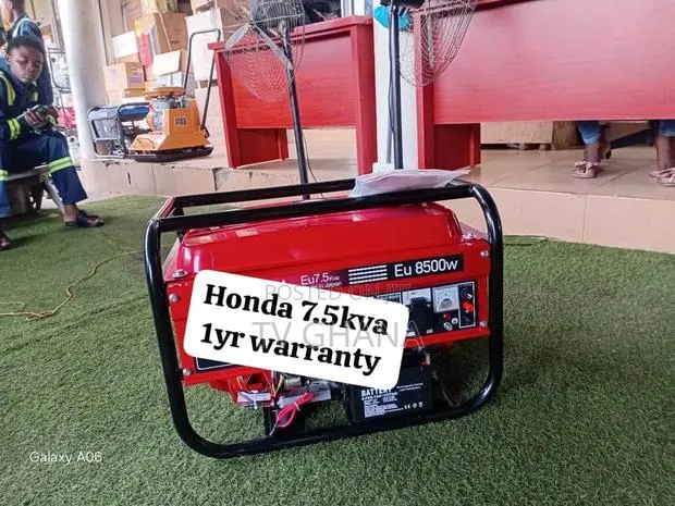 Honda 7.5kva High Capacity Petrol Generator – Trusted Quality7.5kva · Photo 1