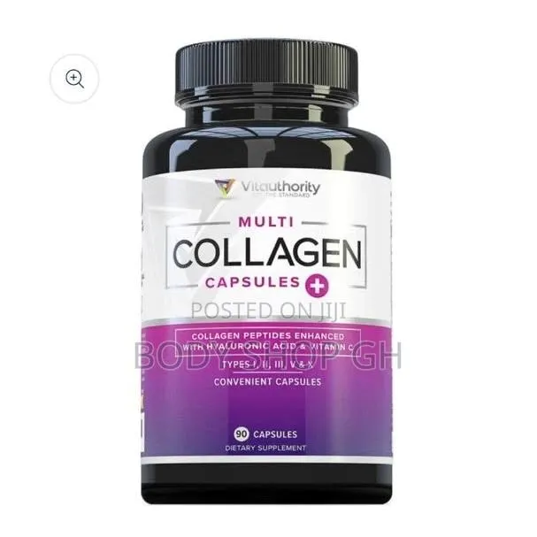 Multi Collagen Capsules + VITAMIN C + HYALURONIC ACID · Photo 1