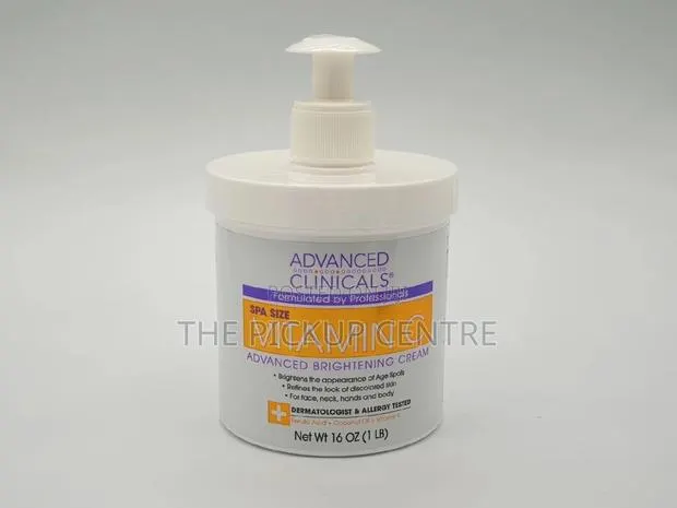 Advanced Clinicals Vitamin C Brightening Face Body Cream 1lb · Photo 1