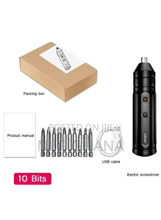 Mini Cordless Electric Screwdriver Portable Drill Tools. Tvx15997 · Photo 1