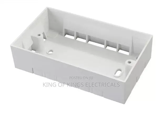 Universal Electrical Surface Mount Box(3x6 Patress Box)–2 G Full Pack · Photo 1