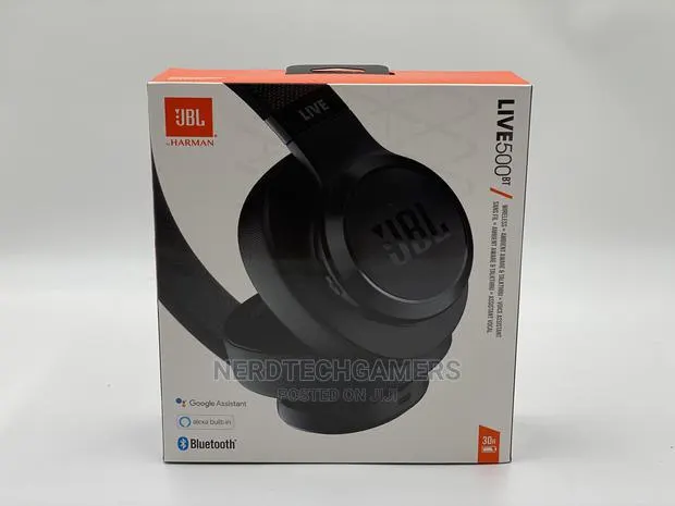 Jbl Live 500bt - Around-ear Wireless Headphone - Black · Photo 1